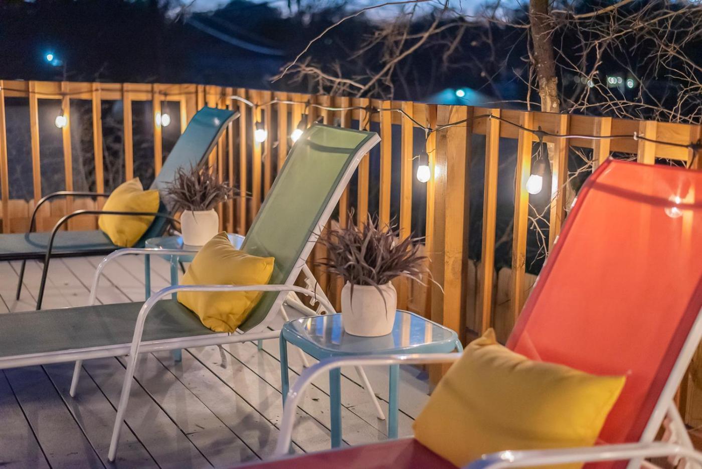 Game Room, Pool & Fire Pit At The Medical Center San Antonio Exteriér fotografie