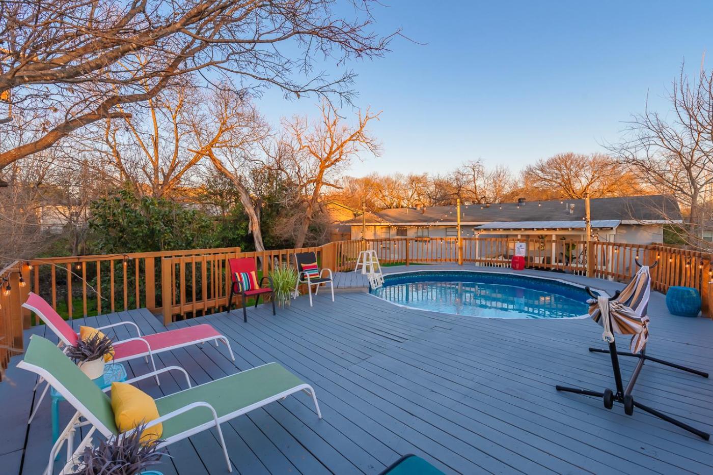Game Room, Pool & Fire Pit At The Medical Center San Antonio Exteriér fotografie